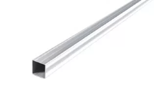 Tubo de Aço Galvanizado Quadrado 30mm x 30mm x 1,25mm (Chapa 18) x 6000mm