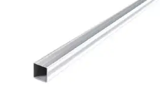 Tubo de Aço Galvanizado Quadrado 30mm x 30mm x 1,55mm (Chapa 16) x 6000mm